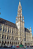 Bruxelles, Belgio - Grand Place, l'Hotel de Ville (Stadhuis). 